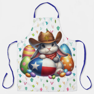 Delantal Alguacil del conejito de Pascua en Texas/Suroeste