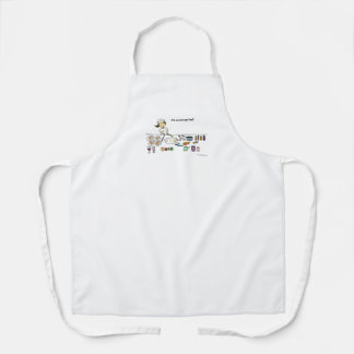 Delantal Alguien dijo comida Apron