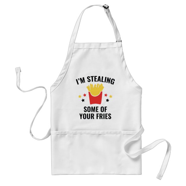 Delantal Algunas De Tus Papas Fritas (Frente)