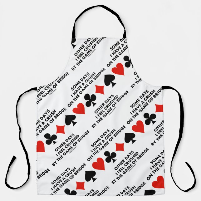 Delantal Algunos Días Me Encoge El Juego Del Puente (Anverso)