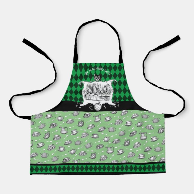 DELANTAL ALICE EN WONDERLAND APRON (Anverso)