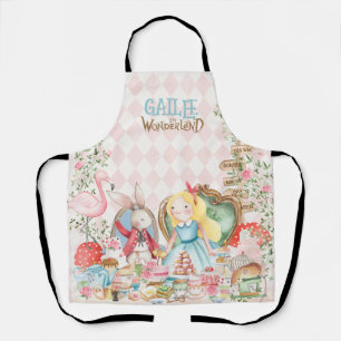 Delantal Alicia aventuras en Woderland Birthday Tea Fiesta