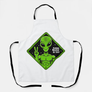 Delantal Alien.