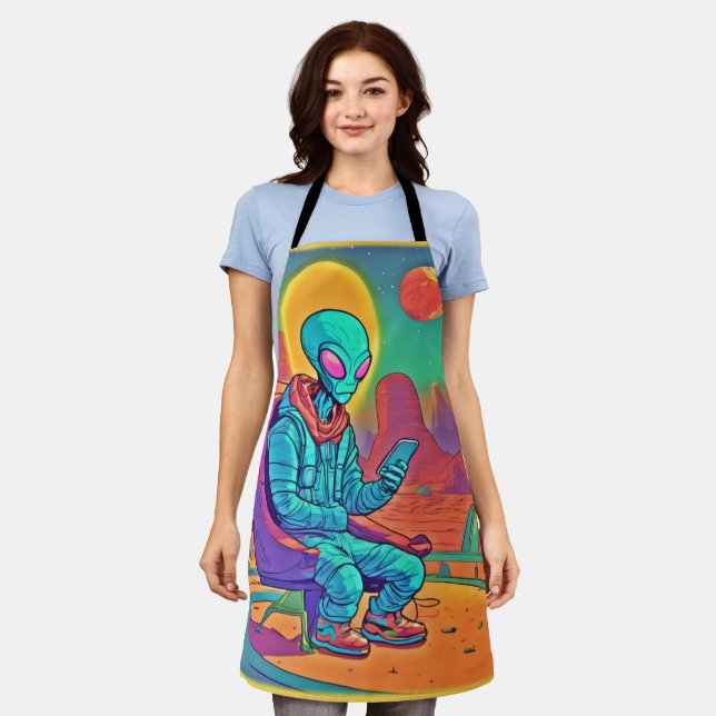 Delantal Alien Coolness Unleed (Gastado)