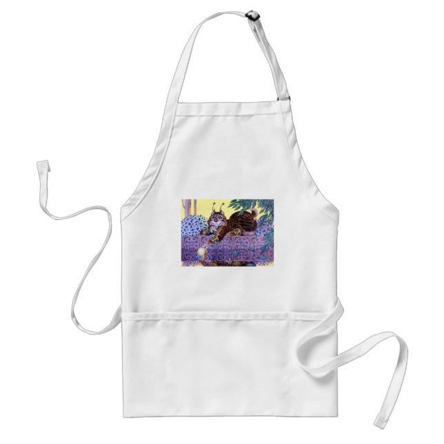 Delantal Alien Kitty Apron (Frente)