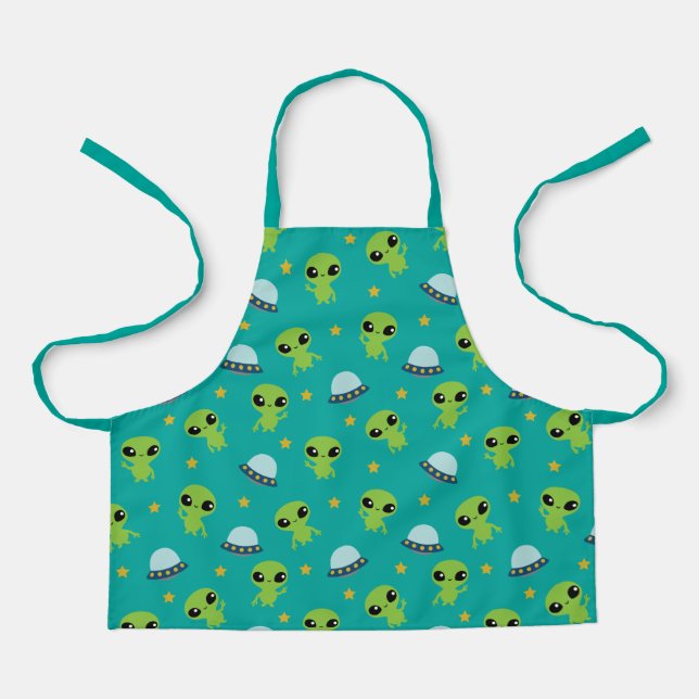 Delantal Aliens Apron (Anverso)