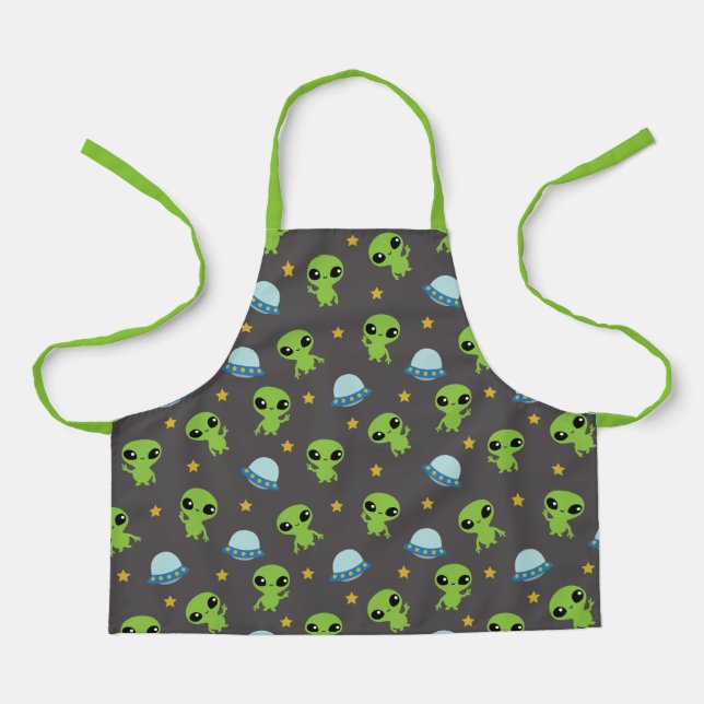 Delantal Aliens Apron (Anverso)