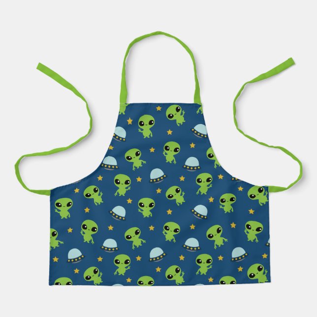 Delantal Aliens Apron (Anverso)