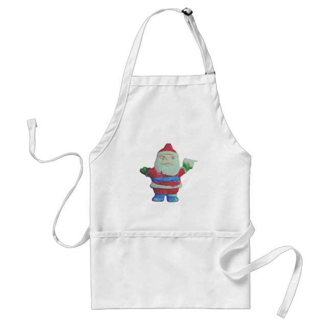 DELANTAL  ALIMENTOS Y BEBIDAS DE SANTA APRON (Frente)