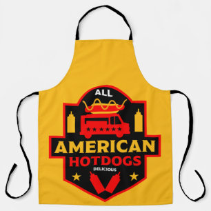 Delantal All American Hotdogs Foodies