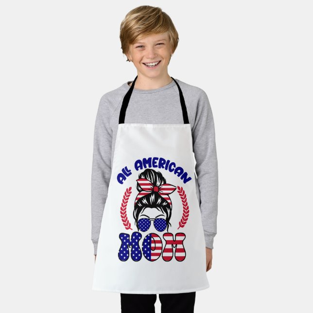 Delantal All American Mom-32169 (Gastado)