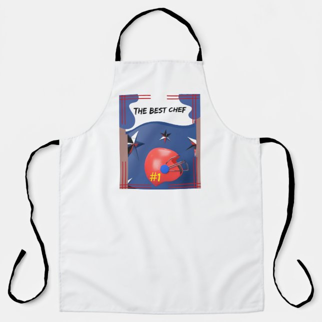 Delantal All-Over Print Apron for Dad (Anverso)