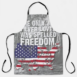 Delantal All-Over Print Apron – Freedom Job