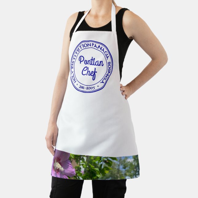 Delantal All-Over Print Apron, Medium (in situ)