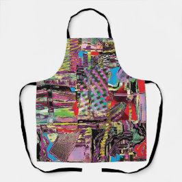 Delantal All‑Over Print Apron – Urban Fractals