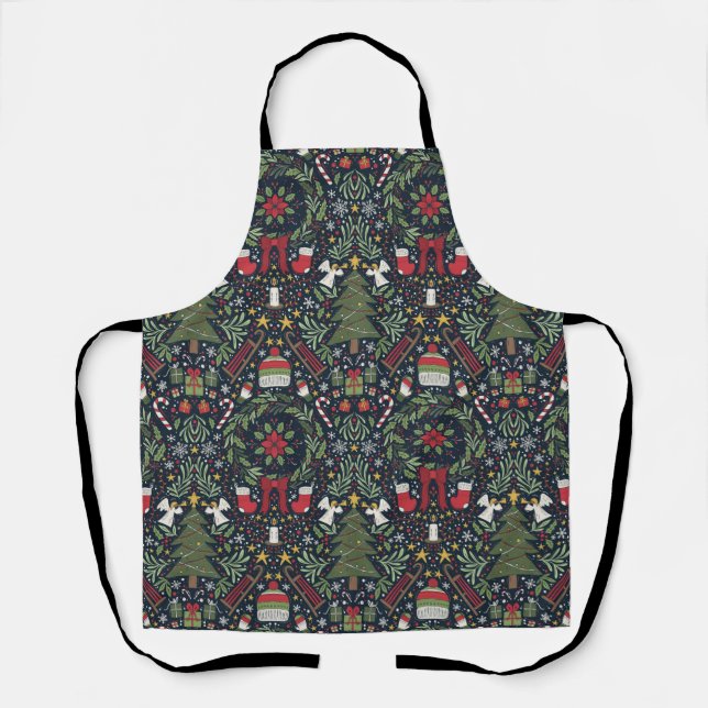 Delantal All Things Navidades Apron (Anverso)