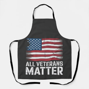 Delantal All Veteran Matter American 4 De Julio Patriótico