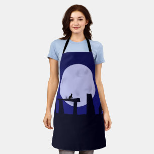 Delantal Allover imprime a Apron Kitty en la venganza