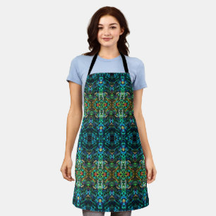 Delantal Allover Print Apron Abalone