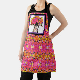 Delantal Allover Print Apron Posey the Goat