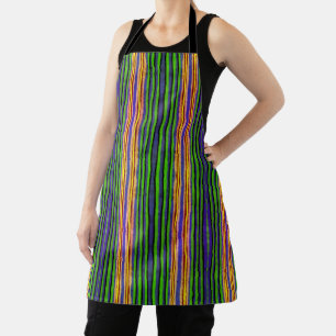 Delantal Allover Print Apron Stripes #5