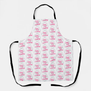 Delantal Allover Print Apron Sugar ayuda a todo
