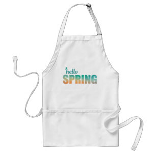 Delantal Almohadilla de primavera