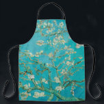 Delantal Almond Blossom Van Gogh<br><div class="desc">Reproducción de pintura vintage de Almond Blossom por Vincent van Gogh,  1890. Presenta las florecientes ramas de almendros contra el cielo. Los almendros florecen a principios de primavera y simbolizan el inicio de la nueva vida. Van Gogh hizo esta pintura como un regalo para su sobrino recién nacido.</div>