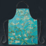 Delantal Almond Blossom Van Gogh<br><div class="desc">Reproducción de pintura vintage de Almond Blossom por Vincent van Gogh,  1890. Presenta las florecientes ramas de almendros contra el cielo. Los almendros florecen a principios de primavera y simbolizan el inicio de la nueva vida. Van Gogh hizo esta pintura como un regalo para su sobrino recién nacido.</div>