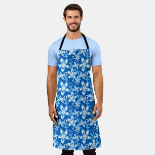 Delantal ALOHA HAWAII (AZUL x 2)