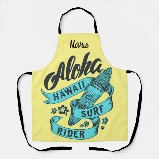 Delantal Aloha Hawaii Surf Rider Thunder_Cove (Anverso)