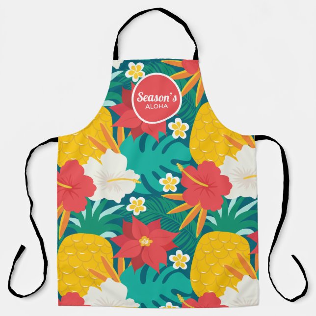 Delantal Aloha Hawaiian de temporada (Anverso)