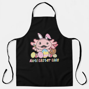 Delantal Alotl Huevos De Pascua Axolotl Pascua Con Pun