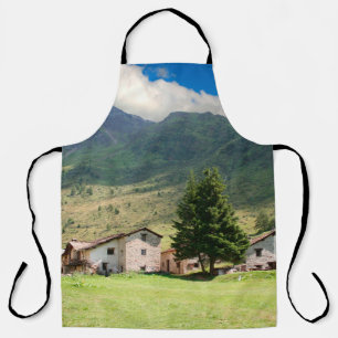 Delantal Alpes del Monte Alps, belleza, construcción, campo