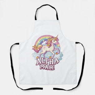 Delantal Alpha Male Unicorn