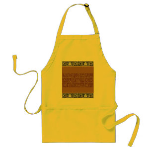 Delantal Alphabet Apron
