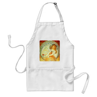 Delantal Alphonse Mucha