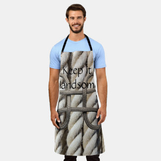 Delantal Alrededor del Apron de impresión Manténganlo con u