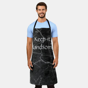Delantal Alrededor del Apron de impresión Mantenlo Guapo Má
