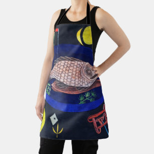 Delantal Alrededor del pez, Paul Klee