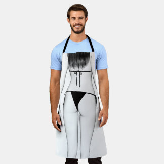 Delantal Alto Chica clave en bikini