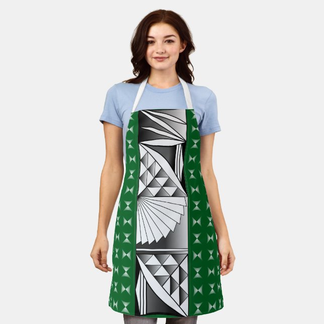 Delantal Amanecer cromado en Evergreen (Gastado)