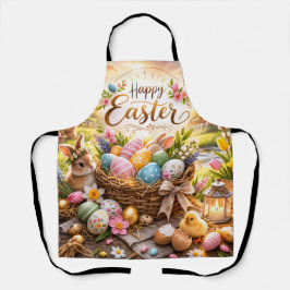 Delantal Amanecer Radiante Feliz Pascua