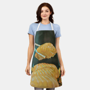 Delantal Amante asiático del sushi