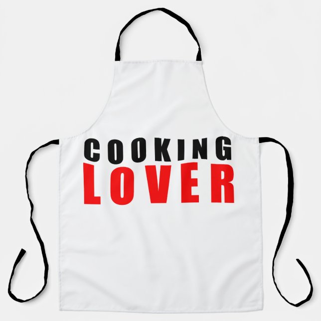 Delantal Amante de la cocina (Anverso)