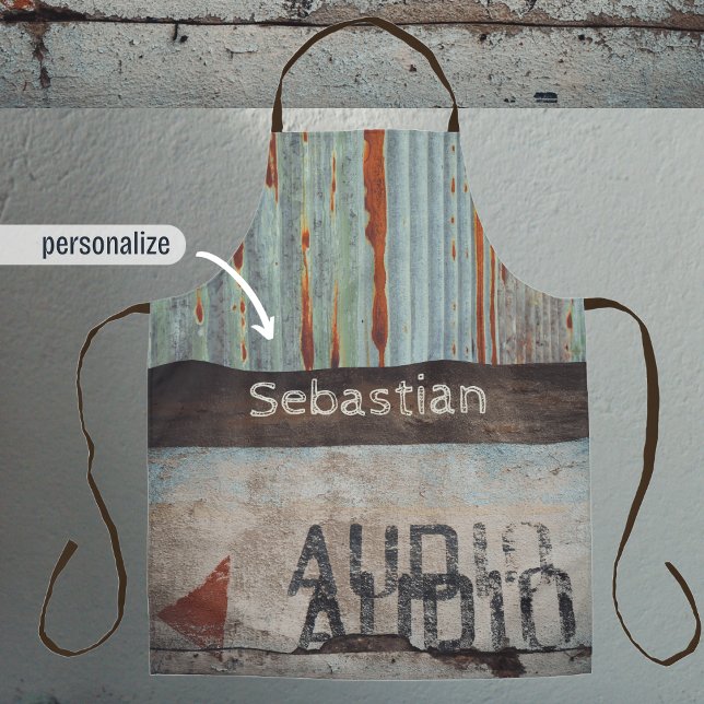 Delantal Amante de la música audiófilo estilo loft de temát (Subido por el creador)