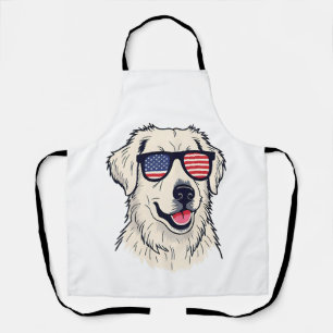 Delantal Amante de perros de EE. UU. - Cachorro genial con