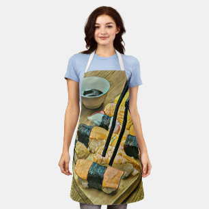 Delantal amante del arte en Japón