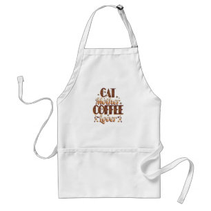 Delantal Amante del Café Madre Gata