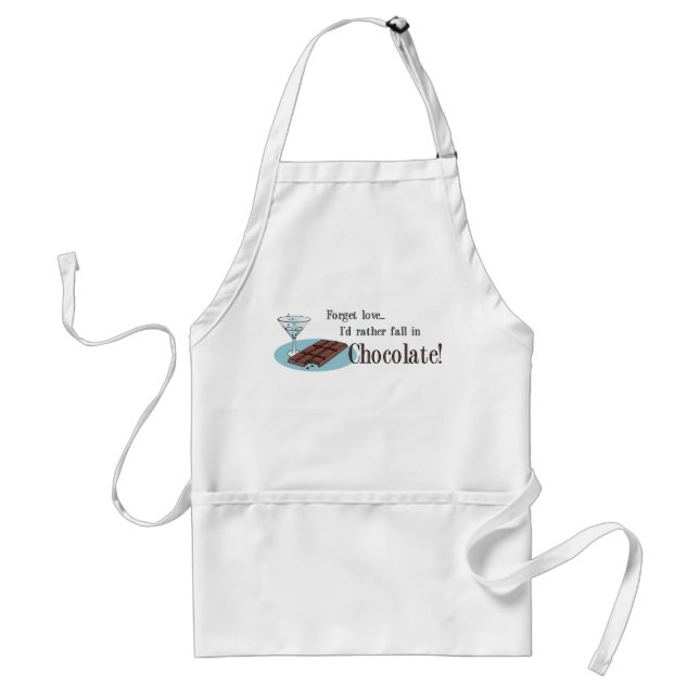 Delantal Amante del chocolate (Frente)